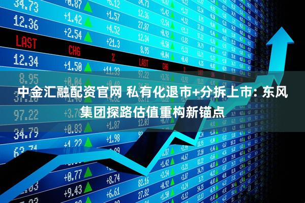 中金汇融配资官网 私有化退市+分拆上市: 东风集团探路估值重构新锚点